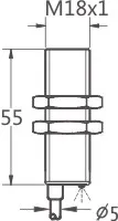 -50℃M18埋入式耐低溫接近傳感器|電感式接近開關(guān)產(chǎn)品型號-參數(shù)-接線圖